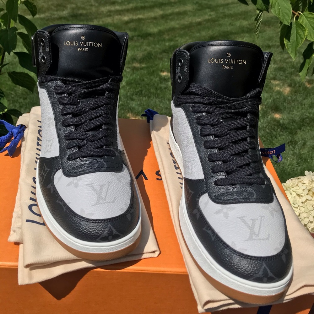 Louis Vuitton Monogram Hightop Sneakers - Picture 2 of 9